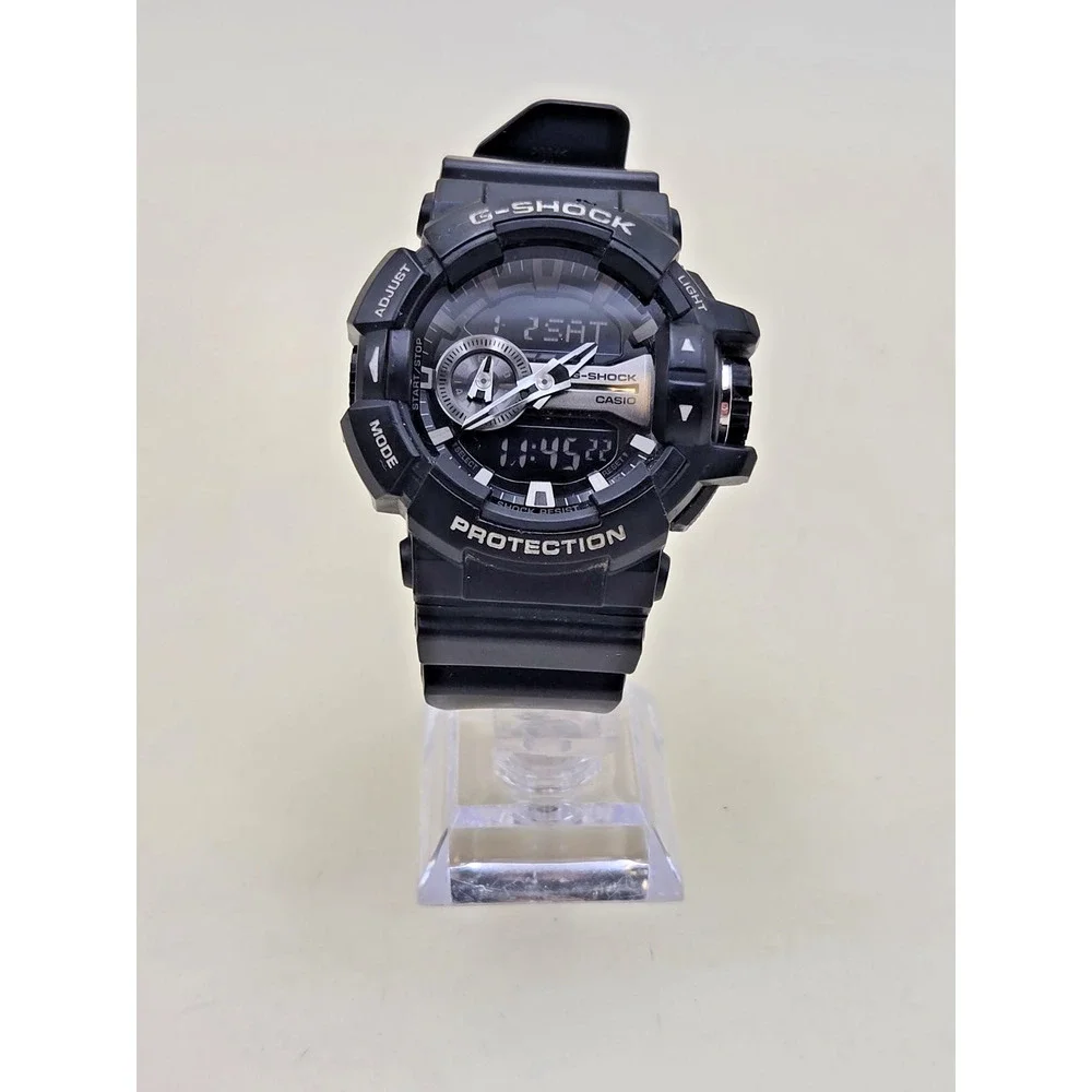 Casio G-Shock GA-100GB Black Gold Analog Digital Men's Wristwatch 5398